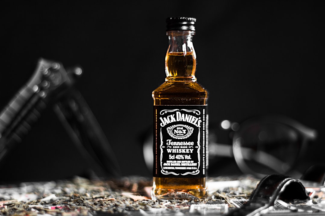 Photo whiskey bottle